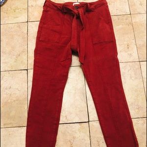 So-maroon jeans 9/29w in excellent like new condition.